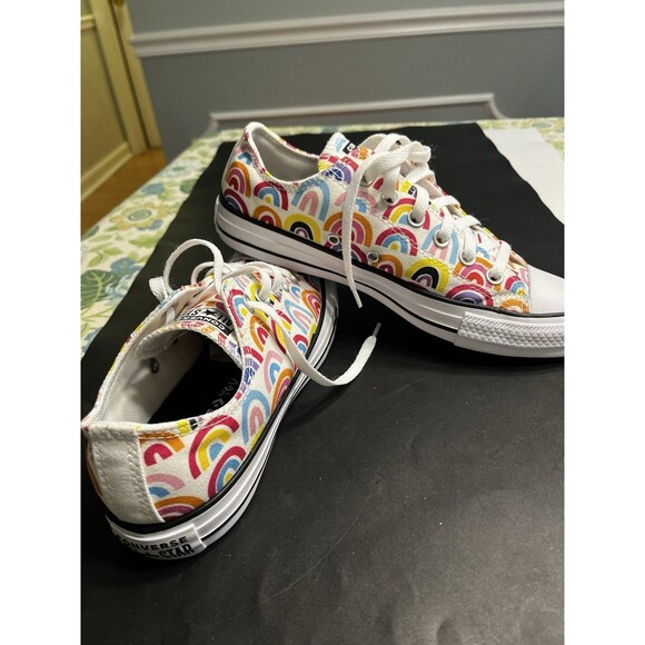 Converse Pride Rainbow Sneakers Chuck Taylor Low Unisex Men’s 6; Women’s 8 - Picture 14 of 14